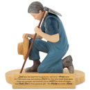 Farmers Prayer 4.5 Inch Resin Stone Figurine