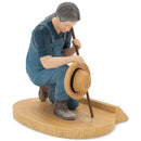 Farmers Prayer 4.5 Inch Resin Stone Figurine
