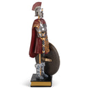 Dicksons Armor of God Roman Soldier 9 x 5 Inch Red Resinstone Tabletop Figurine