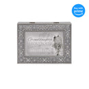 Top down view of Granddaughter I Love More Filigree Jewel Jewelry and Music Box