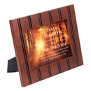 Home décor 8 x 10 wall and table top picture frame designed with meaningful artwork