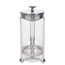 Matte Black 1 Liter Large Glass Stainless Steel French Press Coffee and Loose Leaf TeaMaker