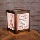 Home decor electrical fragrance lamp for use with wax drop, tarts, and oil scents