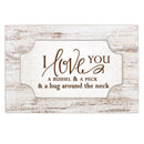 Top down view of Bushel and Peck Decoupage Barnwood Gray Petite Music Musical Box