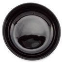 Elanze Designs Bistro Glossy Ceramic 8.5 inch Pasta Bowls Set of 2, Black