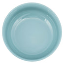 Elanze Designs Bistro Ceramic 7 inch Cereal Salad Bowls Set of 4, Ice Blue