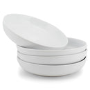 White 8.5 inch Dinner Ceramic Bowl