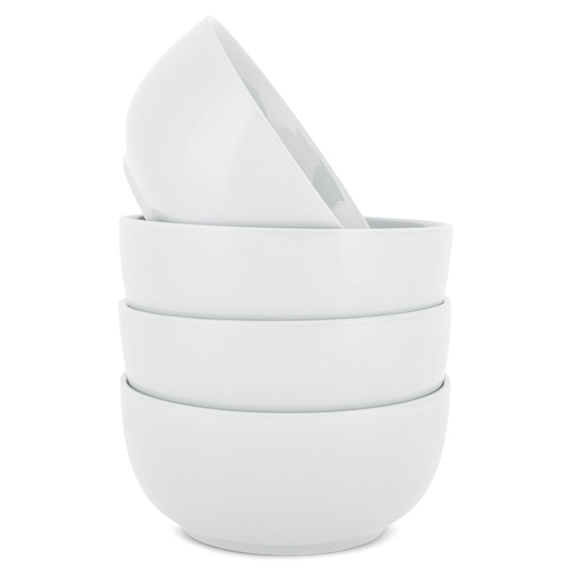 White 6.5 inch Soup Ceramic Bowl
