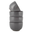 Charcoal Grey 4 inch Dessert Ceramic Bowl