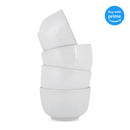 White 4 inch Dessert Ceramic Bowl