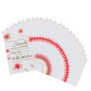 Serenity Prayer Courage Wisdom Mini Cardstock Bookmarks Pack of 24