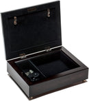 Confirmed On This Day Burlwood Jewelry Music Box Plays Amazing Grace