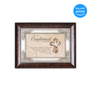 Confirmed On This Day Burlwood Jewelry Music Box Plays Amazing Grace