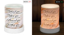 Behind You All Your Memories Frosted Glass Illuminated Scent Warmer