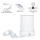 Footprints In The Sand Poem Frosted Glass Illuminated Scent Warmer