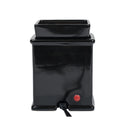 Love You A Bushel A Peck Ceramic Glossy Black Interchangeable Photo Frame Candle Wax Oil Warmer