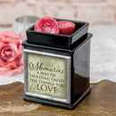 Home decor electrical fragrance lamp for use with wax drop, tarts, and oil scents