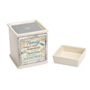 Family Moments Precious Ceramic Powder Sand Interchangeable Photo Frame Candle Wax Oil Warmer