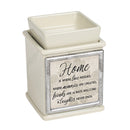 Front view of Home Love Memories Ceramic Powder Sand Interchangeable Photo Frame Warmer