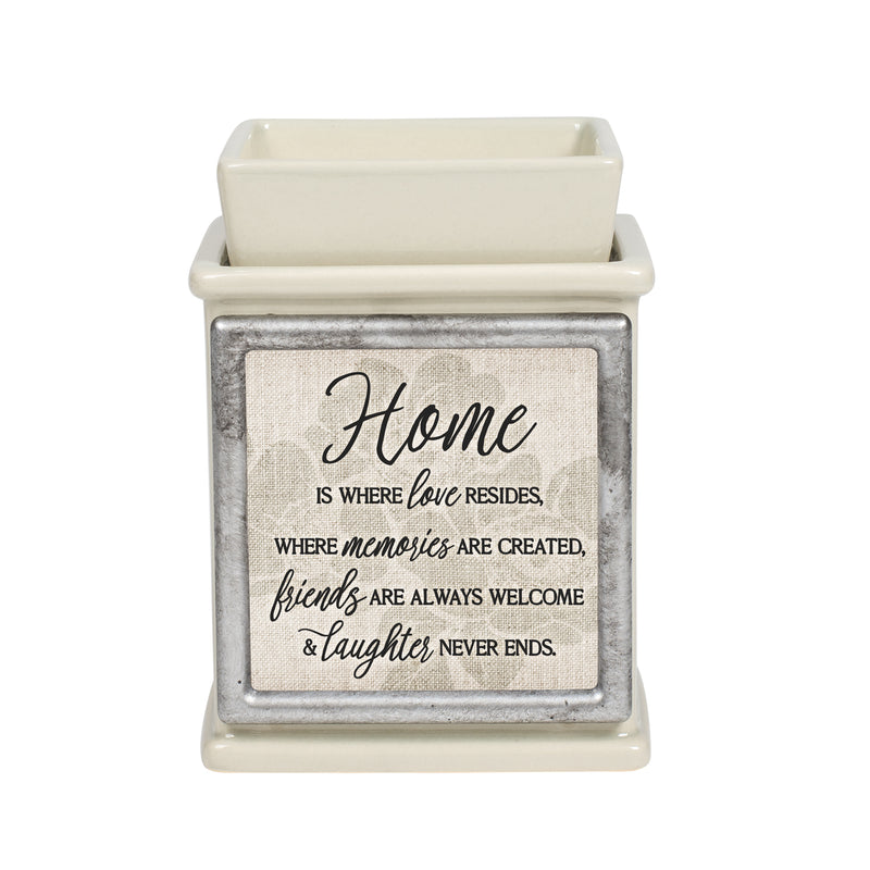 Home Love Memories Ceramic Powder Sand Interchangeable Photo Frame Candle Wax Oil Warmer