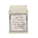 Nana Forever In My Heart Powder Sand Interchangeable Photo Frame Candle Wax Oil Warmer