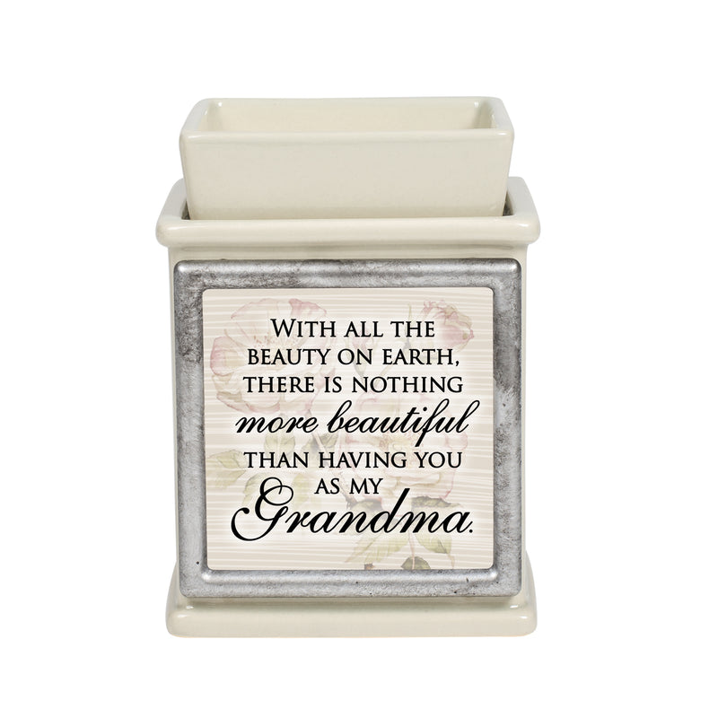 Beautiful Grandma Powder Sand Interchangeable Photo Frame Candle Wax Oil Warmer