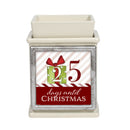 Home decor electrical fragrance lamp for use with wax drop, tarts, and oil scents