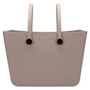 JEN & CO. Carrie Ethylene Vinyl Acetate Waterproof Versa-Tote, Buttercream