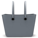 JEN & CO. Carrie Ethylene Vinyl Acetate Waterproof Versa-Tote, Grey