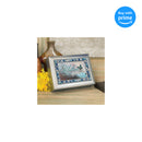 Top down view of Mother The Most Precious Gift Aqua Jeweled Music Box