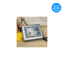 Top down view of Never Know How Much You Mean to Me Brushed Silvertone Jeweled Music Box