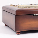 Granddaughter You Have Brought Such Joy Woodgrain Jewelry Music Box Plays Wonderful World