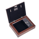 Friendship Life's Gift Woodgrain Jewelry Music Box Plays What Friends Are For
