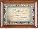 Life Measured By Moments Woodgrain Jewelry Music Box Plays Wonderful World