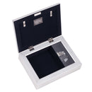 Granddaughter See Future Through You Silvertone Jewelry Music Box Plays You Light Up My Life