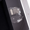 First Holy Communion Brushed Silver Finish Jeweled Lid Jewelry Music Box Plays Tune Ave Maria