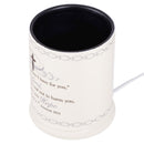 Home decor electrical fragrance lamp for use with wax drop, tarts, and oil scents