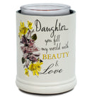 Home decor electrical fragrance lamp for use with wax drop, tarts, and oil scents