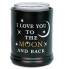 Home decor electrical fragrance lamp for use with wax drop, tarts, and oil scents
