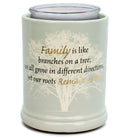 Home decor electrical fragrance lamp for use with wax drop, tarts, and oil scents