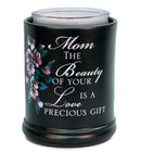 Home decor electrical fragrance lamp for use with wax drop, tarts, and oil scents