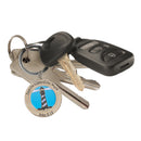 Dicksons I am The Light of The World John 8:12 Lighthouse Pendant Metal Key Ring Keychain