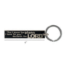 Dicksons for I Know The Plans‚àö√¢ Jeremiah 29:11 Silver Plated Enamel Key Ring Keychain