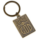 Dicksons Man of God Jeremiah 17:7 Blessed Antique Bronze Finish Key Ring Keychain