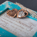 You Are Wonderful Valuable Lovable Teal Distressed Jewelry Music Box Plays You Light Up My Life