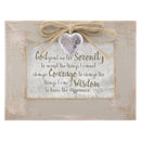 God Grant the Serenity to Accept Natural Taupe Jewelry Music Box Plays Amazing Grace