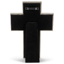 Lighthouse Christian Products Future and Hope Journey Marbled Grey 8 Inch Cast Stone Cross Figurine