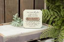 Lighthouse Christian Products Plans for Your Journey Sandstone 3.75 x 3.75 Cast Stone Bronze Title Bar Plaque