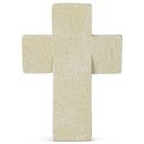 Lighthouse Christian Products Strength in The Lord Sandstone 5.5 Inch Cast Stone Bronze Title Bar Cross Figurine