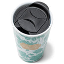 You Are A Blessing Aqua Marine Floral 12 Ounce Ceramic Tumbler Mug